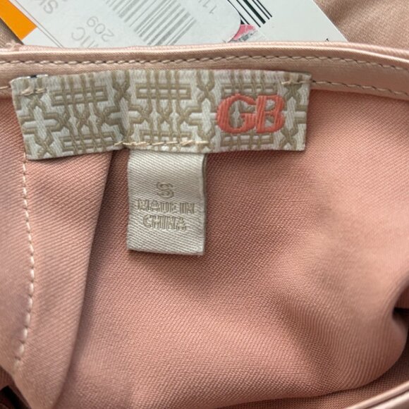 GB Long Skirt with Slit Champagne Color Size Small NWT - Picture 3 of 6